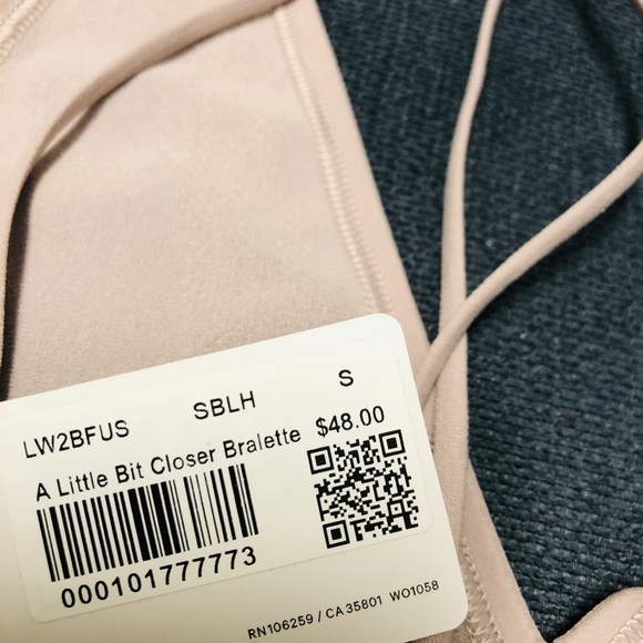 NWT✔️LULULEMON 🍋BRALETTE - Picture 7 of 7